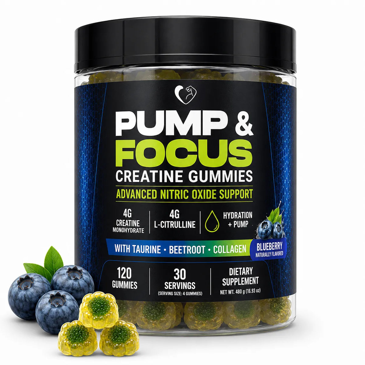VALKOR Pump & Focus Gummies
