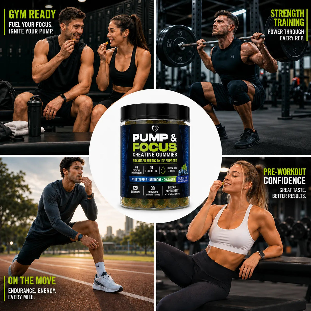 VALKOR Pump & Focus Gummies